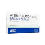 Teva Atemperator 6 Mg Bromazepam x 30 Comp #1