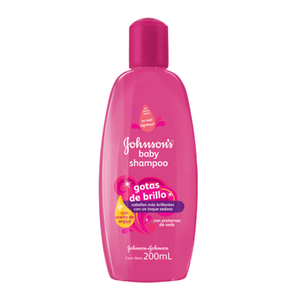 Shampoo Johnson's Baby Gotas de Brillo 200 ml #1