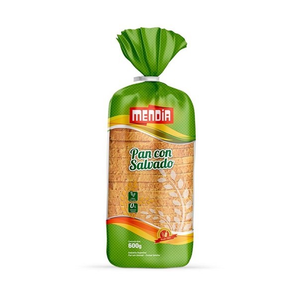 Pan De Salvado Mendia Grande 600 Xg #1