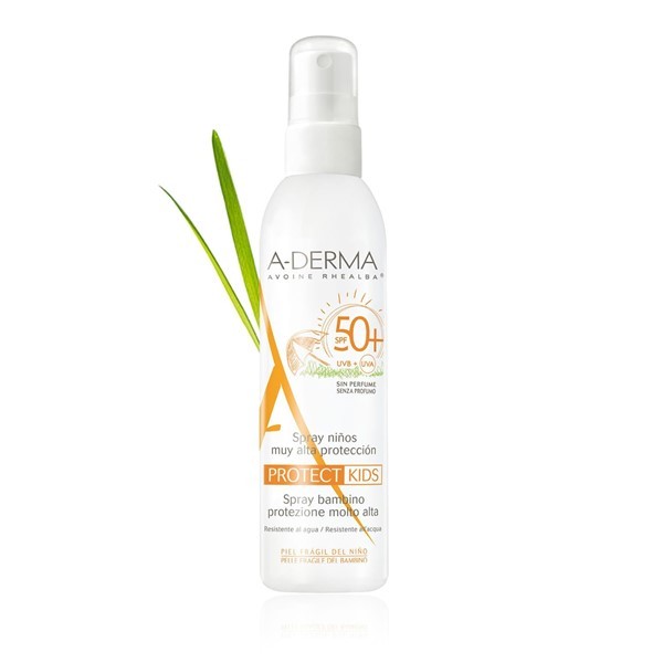 Aderma Protector Solar en Spray Fps50+ Niños 200 ml alt