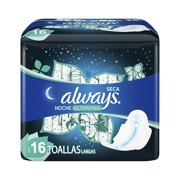 Always Toallas Femeninas Seca Noche Ultrafina #1