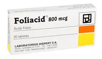 FOLIACID 800 MCG X 20 TAB #1