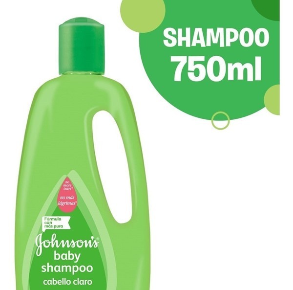 Johnsons Baby Shampoo Cabello Claro 750 ml #1