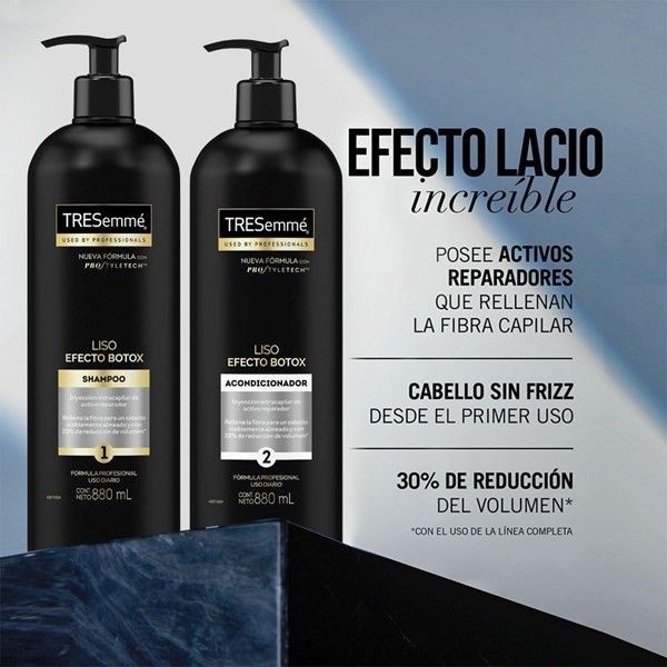 Acondicionador Tresemmé Liso Efecto Botox | 880 Ml #1