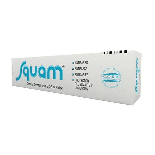 Squam Crema Dental Multifuncion Con Eds Y Flúor 80 gr