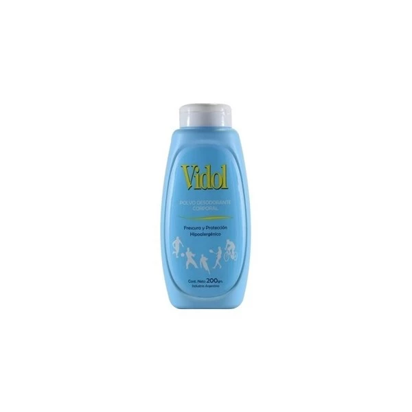 Vidol Polvo Desodorante Corporal Talquera