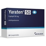 Yaraten 50mg | 20 Comprimidos | Captopril #1
