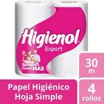 Higienol Papel Higiénico Hoja Simple 30 mt #1