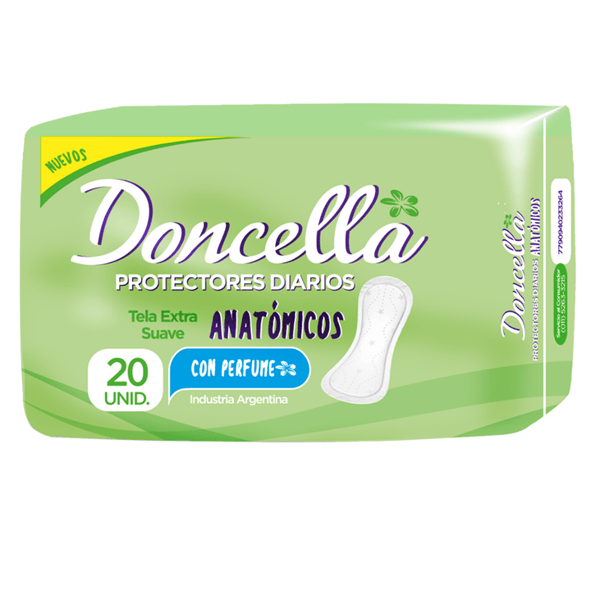 Doncella Protector Anatomico Con Perfume (20 Unidades)