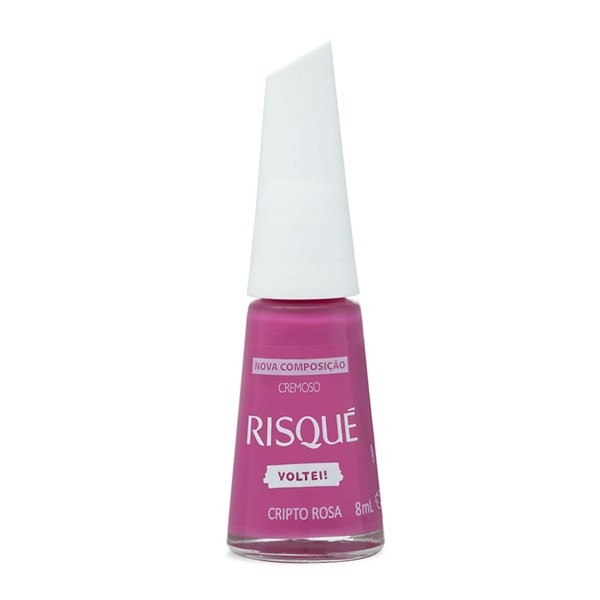 Risque Esmalte De Uñas Cremoso Hipoalergénico Cripto Rosa #1