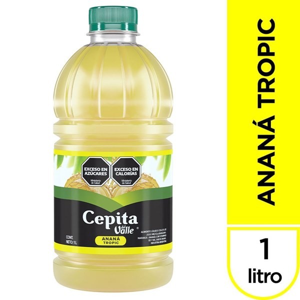 Jugo Cepita Del Valle Ananá 1 l. #1