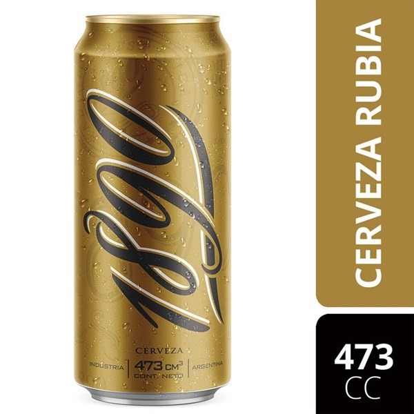 Cerveza Rubia 1890 473 Cc. #1