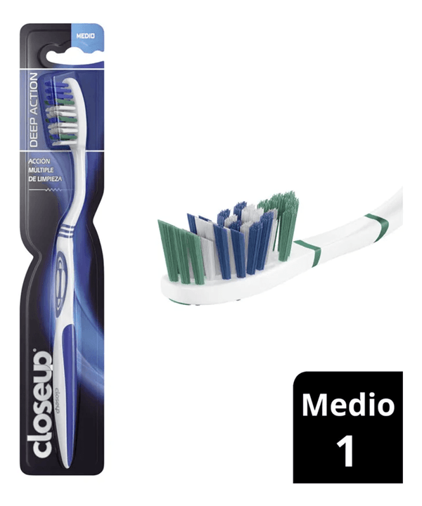 Cepillo de Dientes Close Up Deep Action Medio 1 Unidad alt