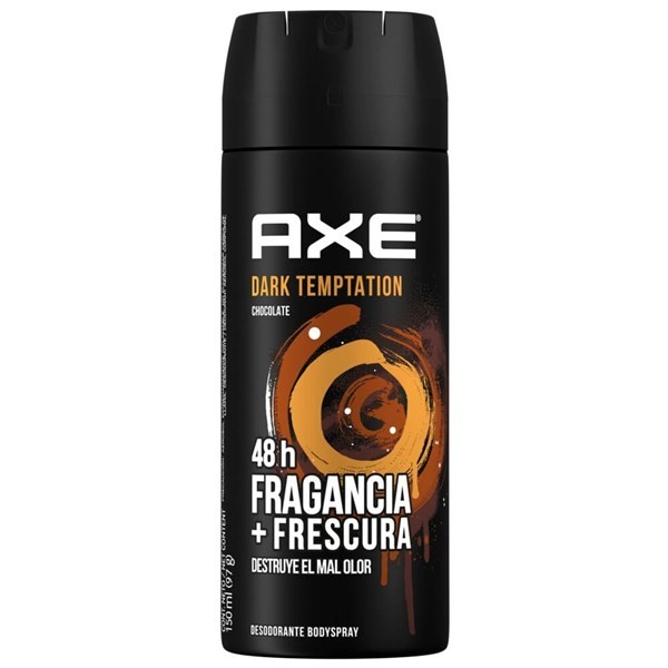 Desodorante Para Hombre Axe Dark Temptation En Aerosol X 150 Ml #1