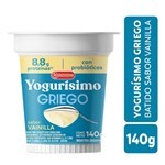 Yogur Griego Batido Vainilla x 140 grs Yogurisimo #1