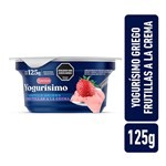 Yogurisimo Yogur Yogurismo Estilo Griego Frutillas A La Crema 125 Gr #1