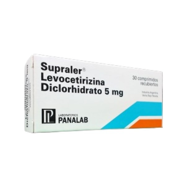 Panalab Supraler 5 Mg Levocetirizina x 30 Comp #1