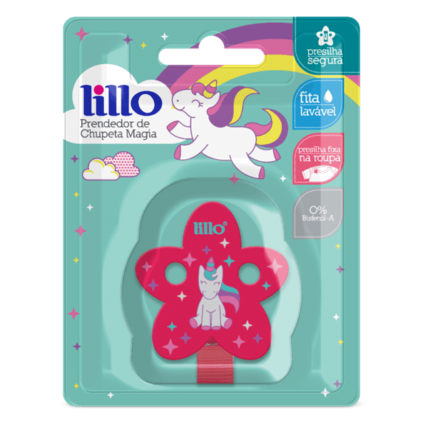 Lillo Cinta para Chupete Magia Rosa #1