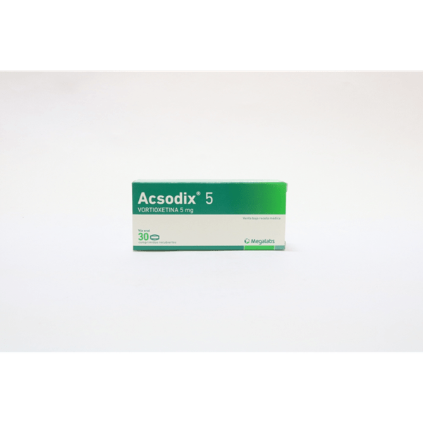 Acsodix 5mg | 30 comprimidos | Vortioxetina #1