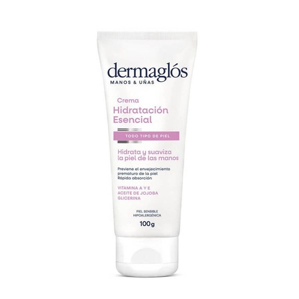 Crema Dermaglós para Manos Hidratación Esencial 100g