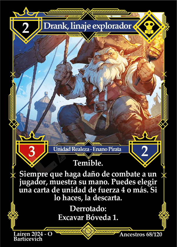 68 Drank, Linaje Explorador - Coste 2