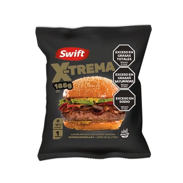 Hamburguesa X-Trema 36 U x 185 gr Swift
