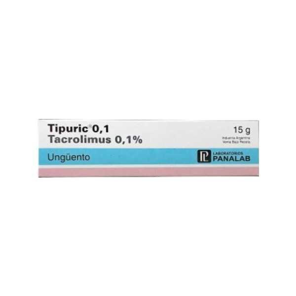 Panalab Tipuric 0,1% Tacrolimus Ungüento x 15 g #1