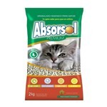Piedras Sanitarias Para Gato Absorsol X2 Kg #1