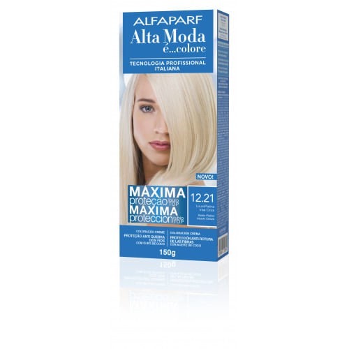 Alfaparf Alta Moda Kit Coloracion 12.21 Rubio Platino Irisado Ceniza alt