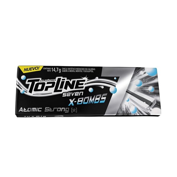 Topline Chicles Top Line Seven Atomic  14 gr #1
