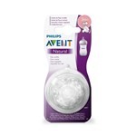 Tetina Natural Avent 3 + Meses X2 Un. #1