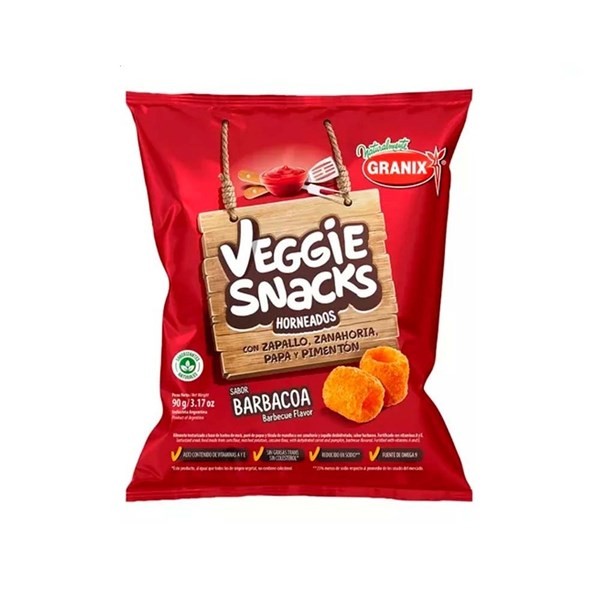 Granix Veggie Snacks Ganix Barbacoa 90 gr