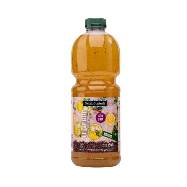 Jugo Cuarto Creciente Té Verde Matcha Limon Con Chia 1.5 l #1