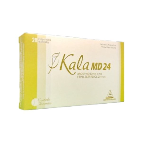 Laboratorio Bernabó Kala Md 24 Drospirenona + Etinilestradiol x 28 Comp Recubiertos #1