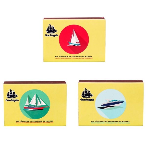 Fósforos Gran Fragata X400