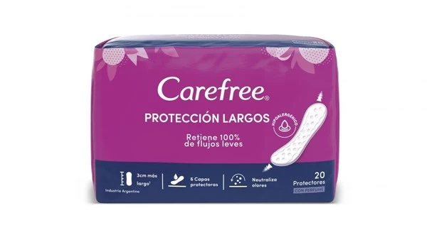 Carefree Protectores Diarios Largos (20 Unidades) alt