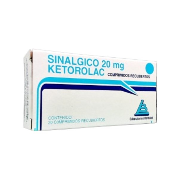 Laboratorio Bernabó Sinalgico Ketorolac x 20 Mg x 20 Comp #1