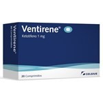 Ventirene 1 mg | 20 Comprimidos | Ketotifeno #1