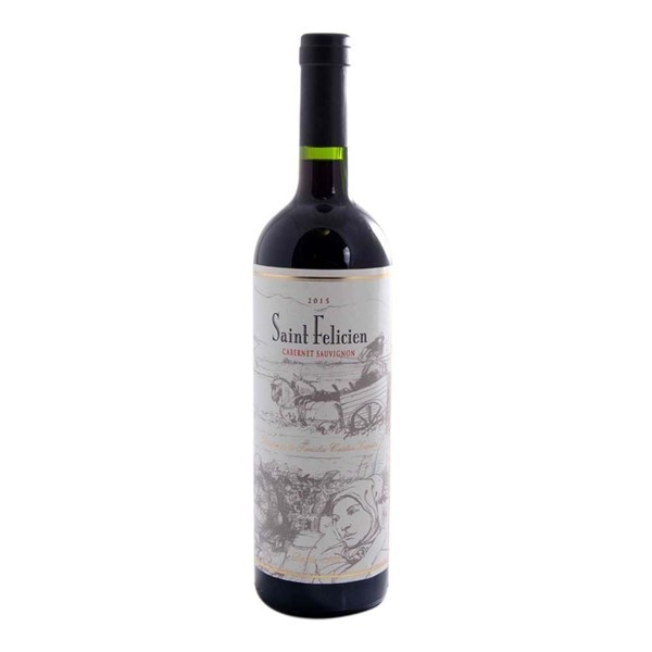 Vino Tinto Cabernet Sauvignon Saint Felicien 750 Cc #1