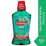 Enjuague Bucal Colgate Plax Fresh Mint 500 Ml Promo Lleve 500 Ml Pague 350 Ml #1