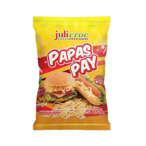 Papas Pay Julicroc Sin Tacc 100 Gr