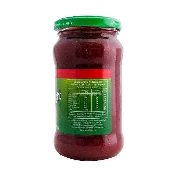Mermelada Light Cormillot Frutilla 390 Gr alt