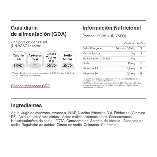Agua Saborizada Aquarius Manzana 2,25 Lt alt