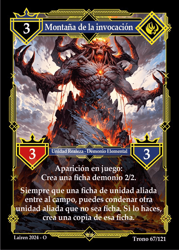 067 Montaña De La Invocacion - Coste 3