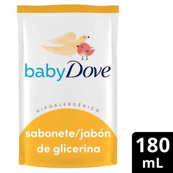 Baby Dove Jabon Liquido Baby Glicerina Repuesto 180 ml #1