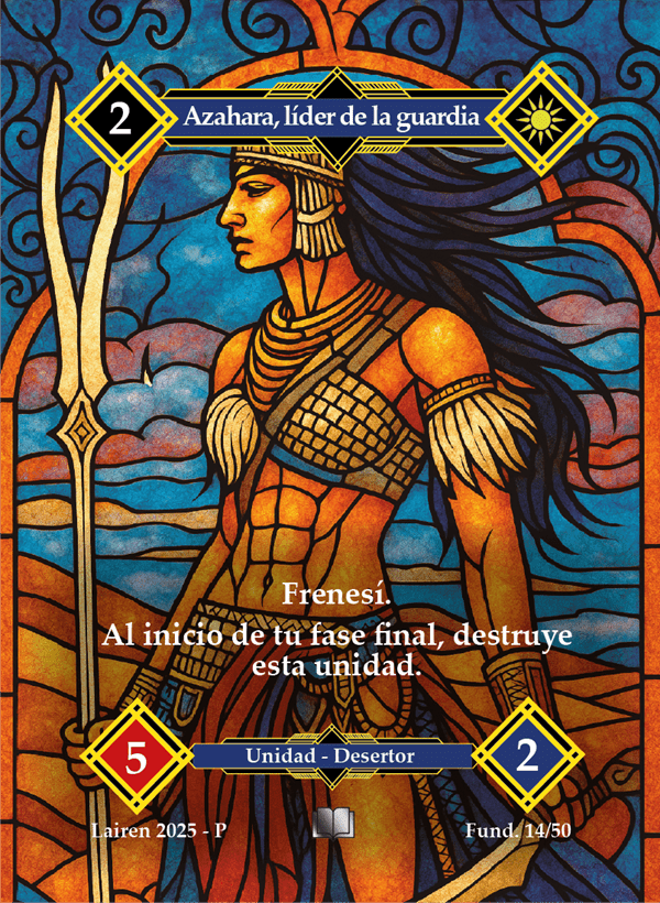 014 Azahara, Lider De La Guardia Full Art - Coste 2 #1