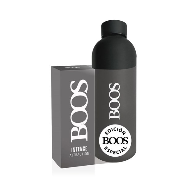 Boos Set Fragancia Intense Attaction Edp 90 ml + Botella Termica For Men