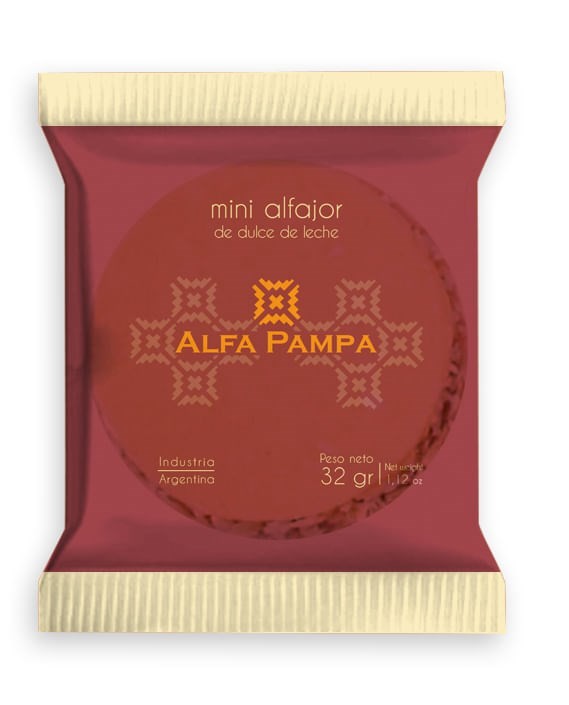 Alfajor Alfa Pampa Maicena x 32 g