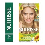 Garnier Nutrisse Clásico Kit Completo Coloración Permanente X 45 Gr 80 Nectar #1