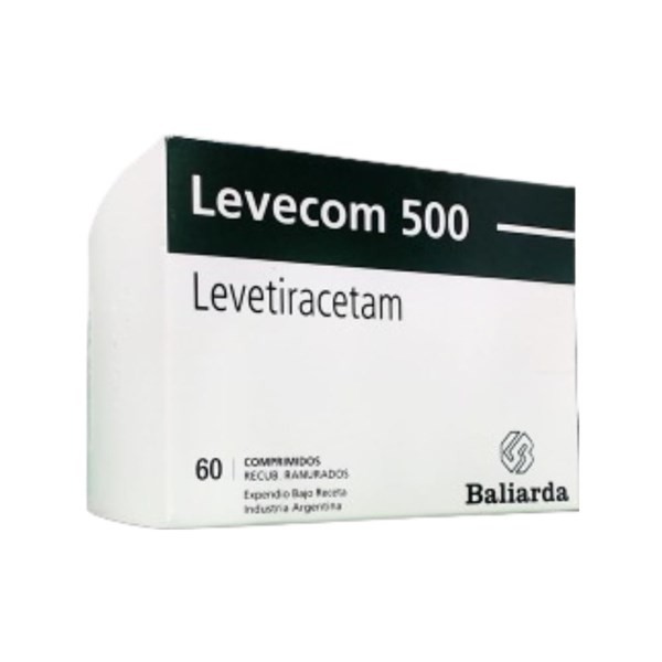 Baliarda Levecom 500 Levetiracetam 500 Mg x 60 Comp #1